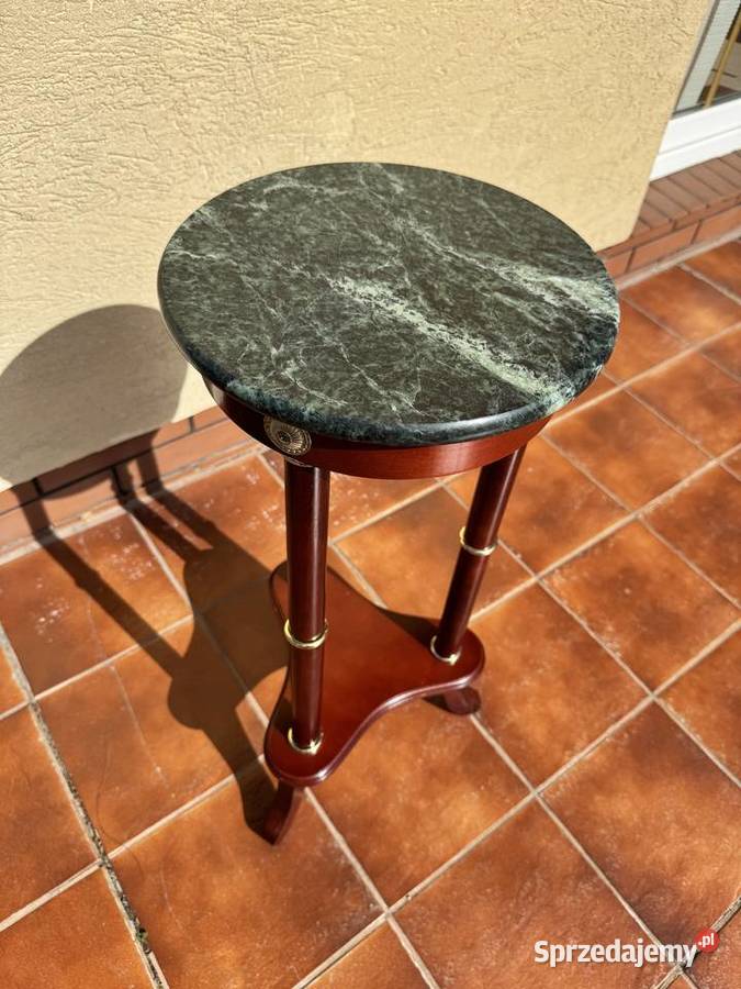 Stolik z marmurem stylowy okolicznościowy kawowy Garwolin