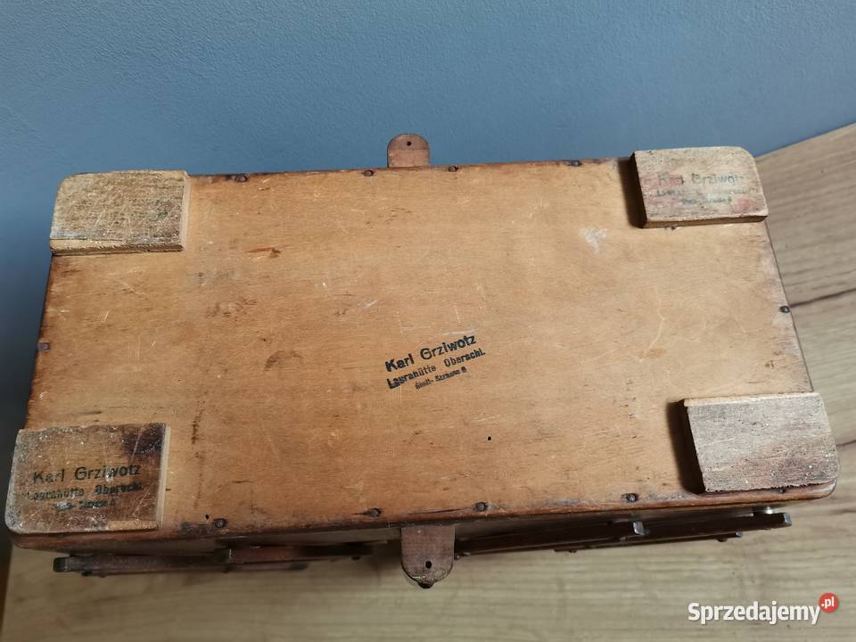 Stara przedwojenna niciarka niciak Art Deco Siemianowice Śląskie