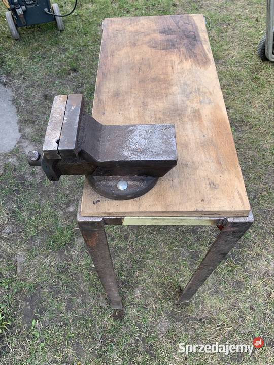 Stół warsztatowy z imadłem Stoły warsztatowe Polkowice sprzedam