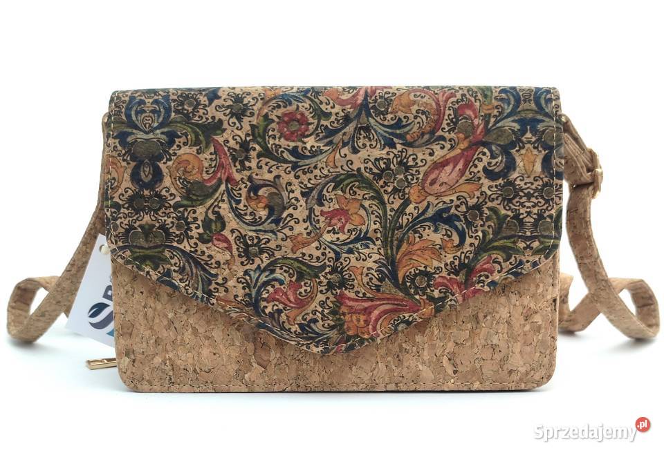 Torebka 2w1 dwuczęściowa portfel z korka Moda i Styl małopolskie Chełmek