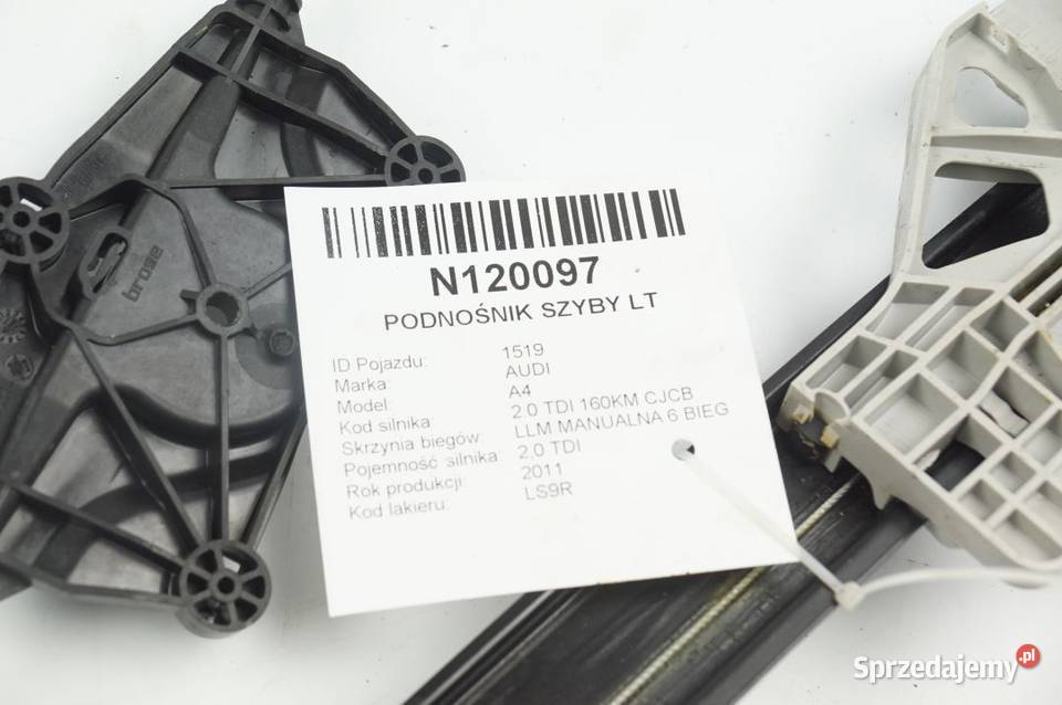 8K0839461A A4 B8 PODNOŚNIK SZYBY LT osobowe Lipno
