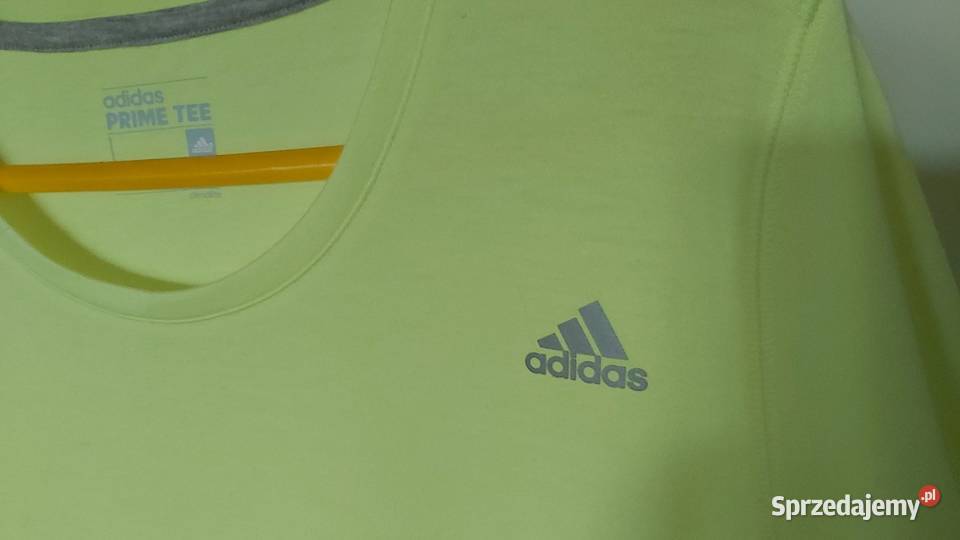 Sprzedam koszulkę Adidas rozmiar L żółty/złoty
