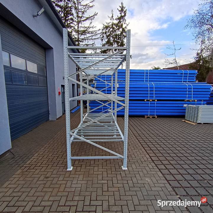 Regał magazynowy półkowy H200 głębokość 1355 sprzedam