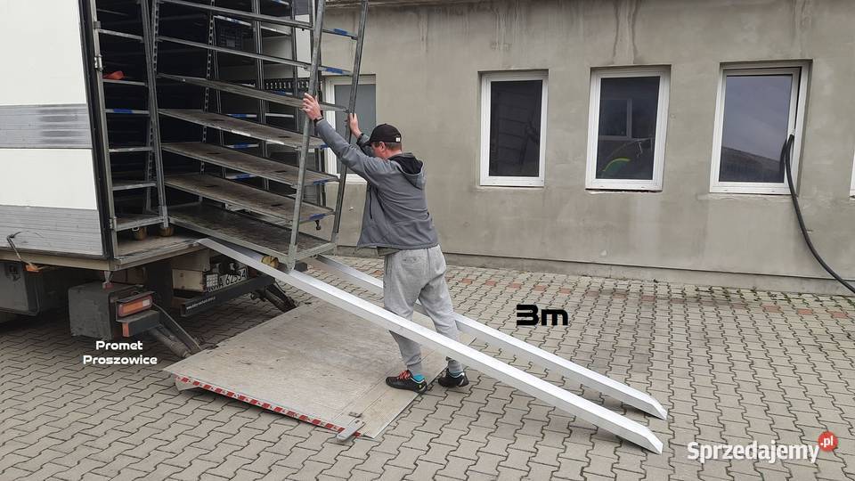 Podjazdy Szyny ALU 1m 2m 3m wózek inwalidzki Pozostałe Kraków