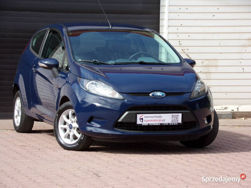 Ford Fiesta Klimatyzacja Gwarancja Mk7 2008 granatowy Mikołów sprzedam
