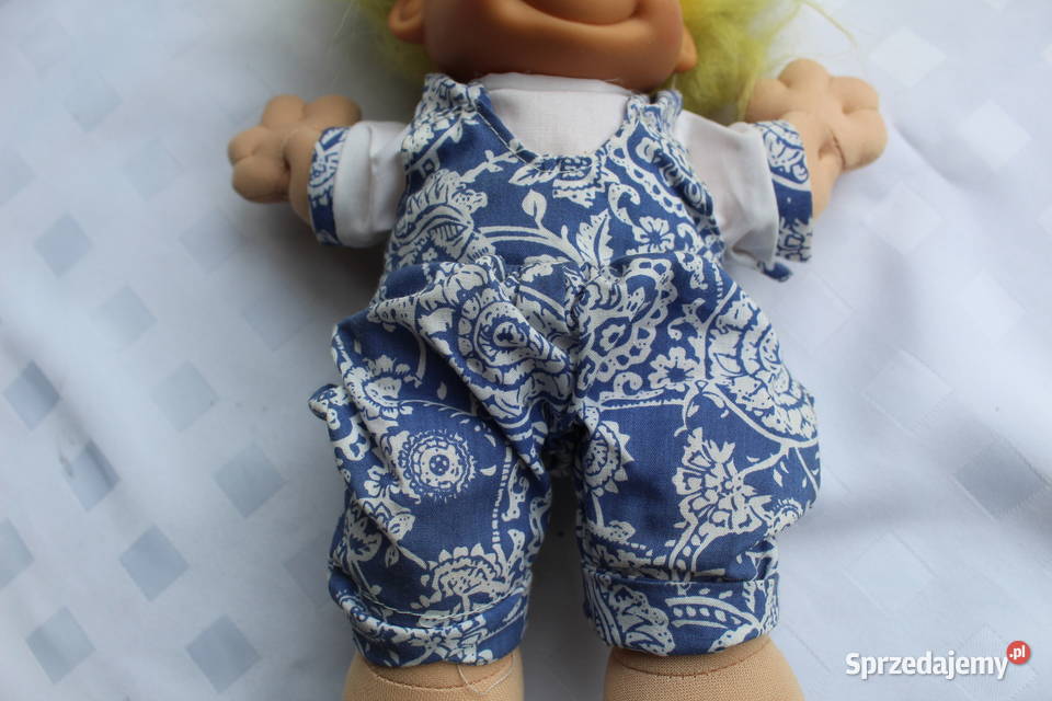 Troll Russ Żółty Siedzący Duży Maskotka Figurka Bielsko-Biała