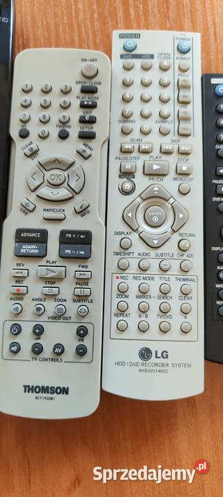 Piloty Oryginalne Thomson Philips Lg i inne TV