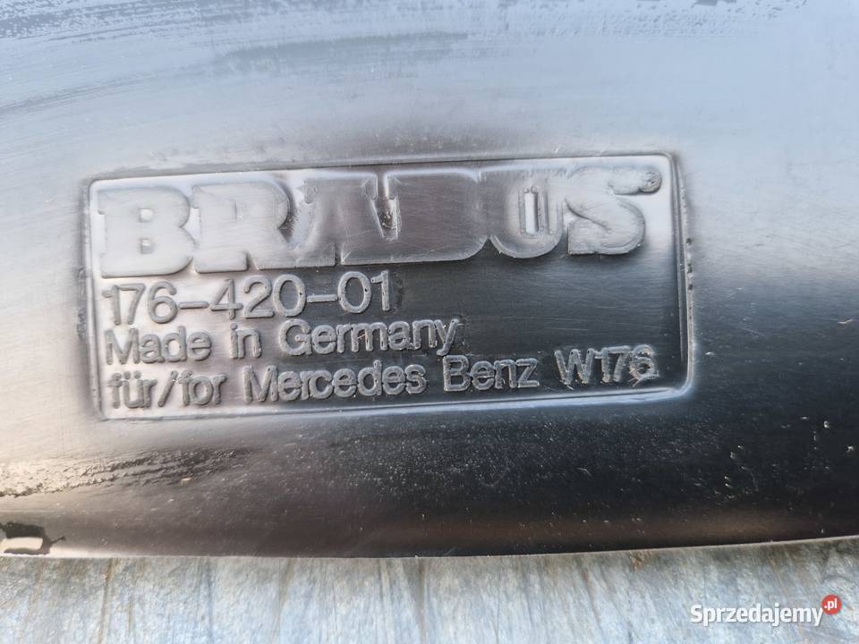 Mercedes A W176 Dyfuzor BRABUS ORG osobowe podkarpackie
