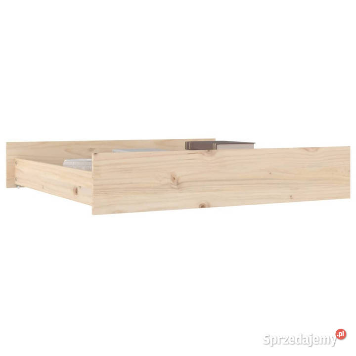 Szuflady pod łóżko 2 lite drewno sosnowe sprzedam