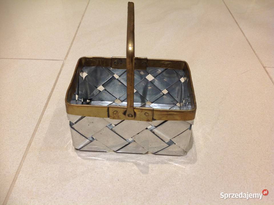 Koszyczek Metal Mosiądz lubuskie Nowa Sól