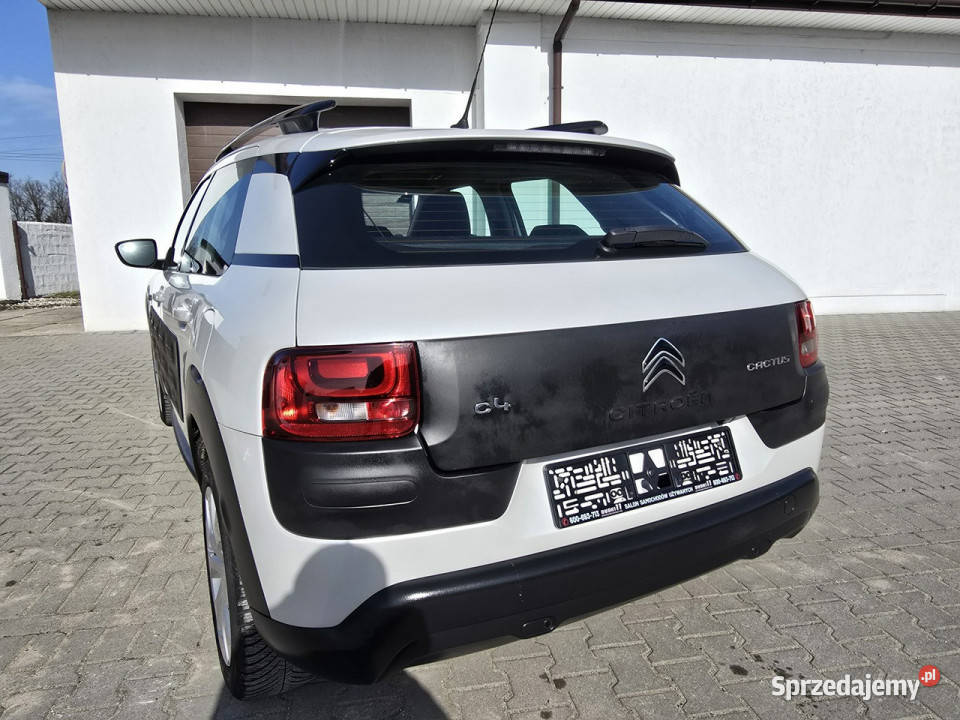 Citroen C4 Cactus 12Benz Turbo Biała czujnik zmierzchu Kutno