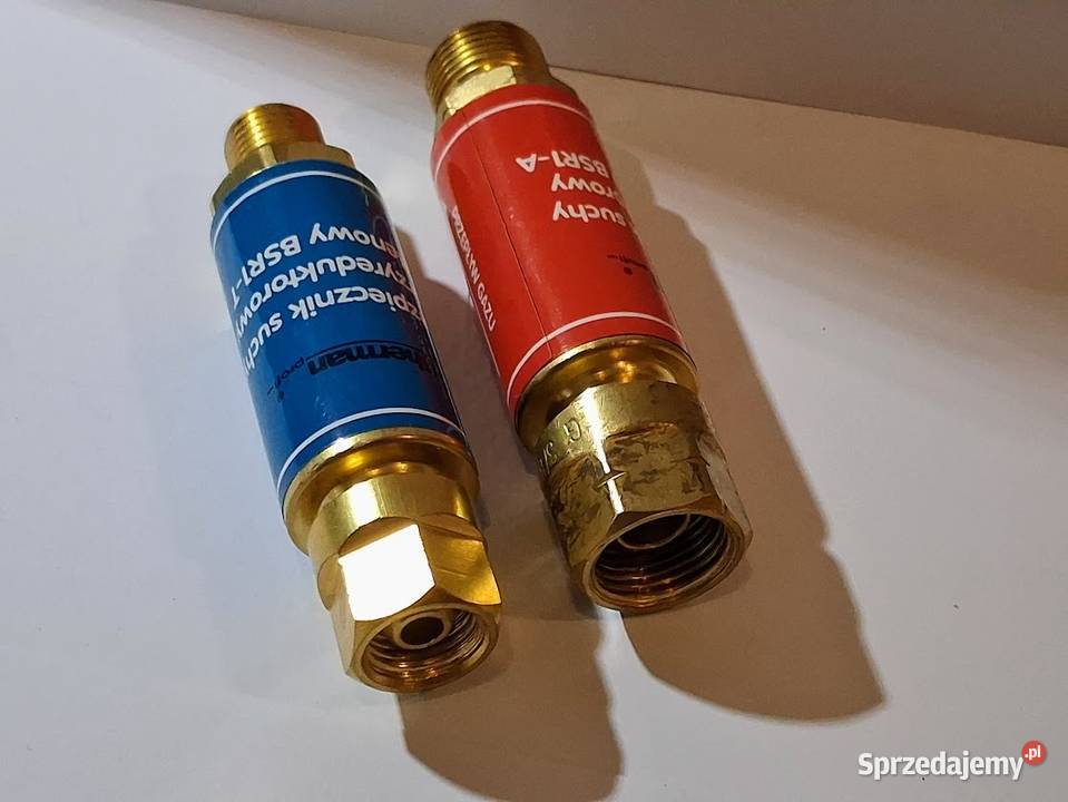 Zestaw bezpieczników przyreduktorowych tlen