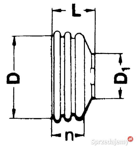 Kołpak ochronny Walterscheid SC25 3RP D86 mm L77 Kamionna