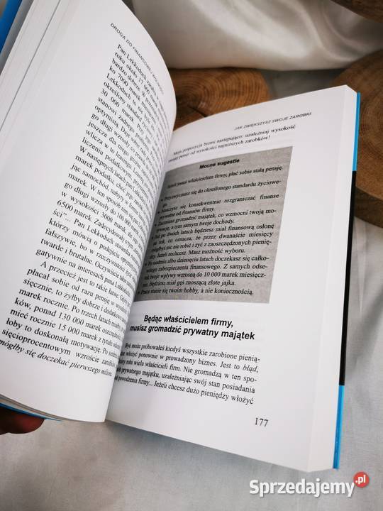 Droga do finansowej wolności z autografem autora Wiśniowa