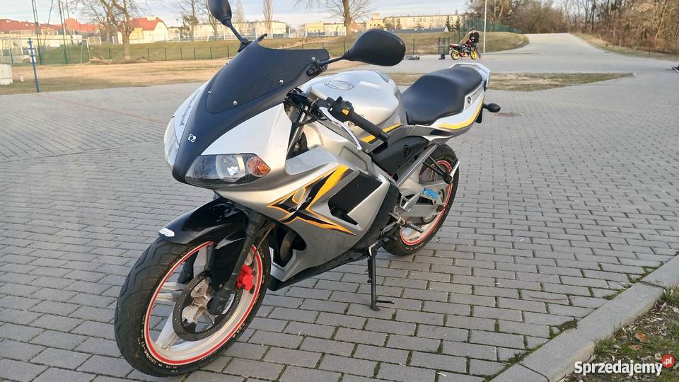 Yamaha TZR 50 MBK SILVER Doinwestowana PEŁEN 14150km Brodnica