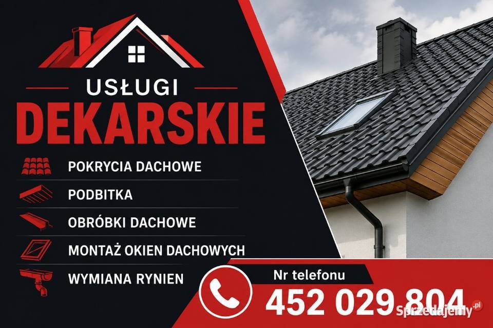 Usługi dekarskie łódzkie Grabica-Kolonia