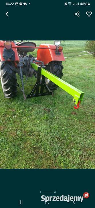 Tur na tył ładowacz podnośnik wędka iseki Kubota podkarpackie Dębica