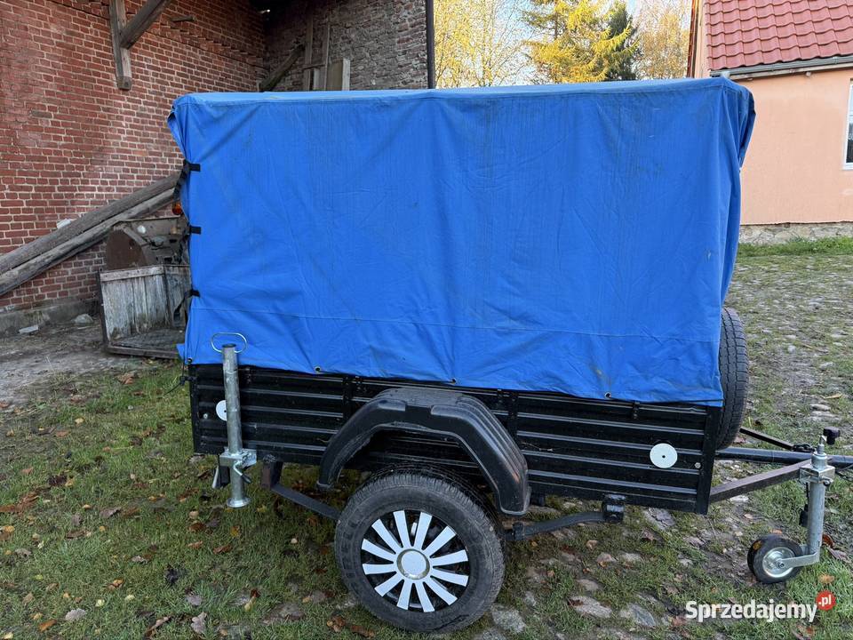 Przyczepka Samochodowa stan stelaż papiery zachodniopomorskie