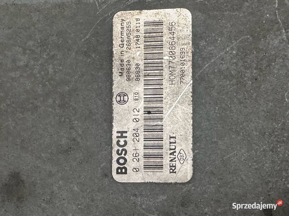 Komputer Sterownik Moduł ECU Silnika bosch Antonie