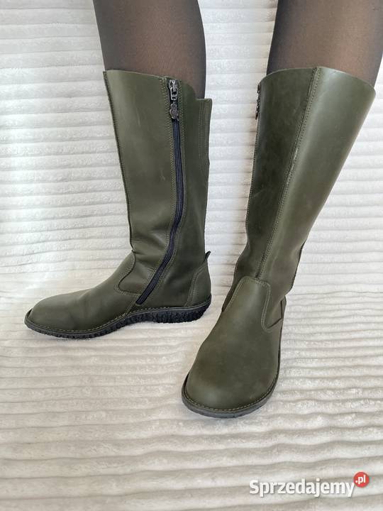 Loints of Holland Shoes skórzane kozaki damskie Kozaki Jastrzębie-Zdrój