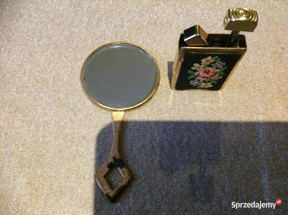 Stara Perfumetka Lusterko Zestaw Toaletowy lubuskie Nowa Sól