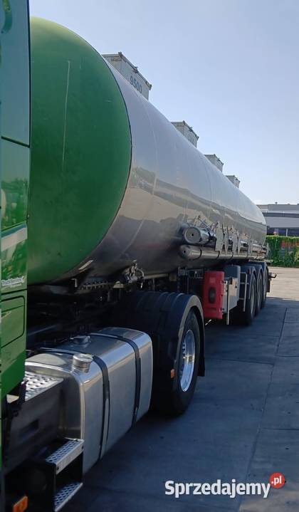 Cysterna chemiczna L4BH 4 kom poj 32700 prod Zielęcice