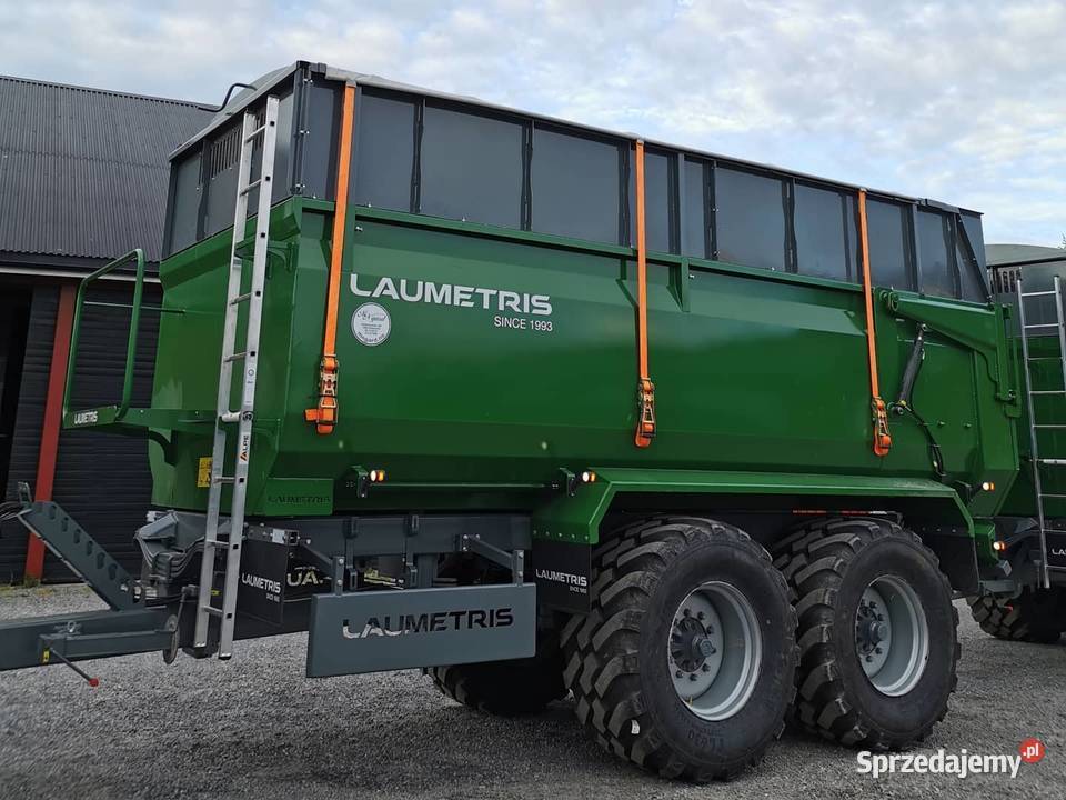 Laumetris przyczepa skorupowa PTL12F 12 ton Białystok sprzedam