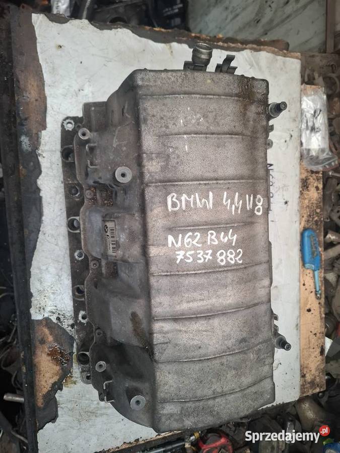 BMW 44 V8 E60 E65 n62b44 kolektor ssący 7537882 osobowe Kolektory ssące Kielce