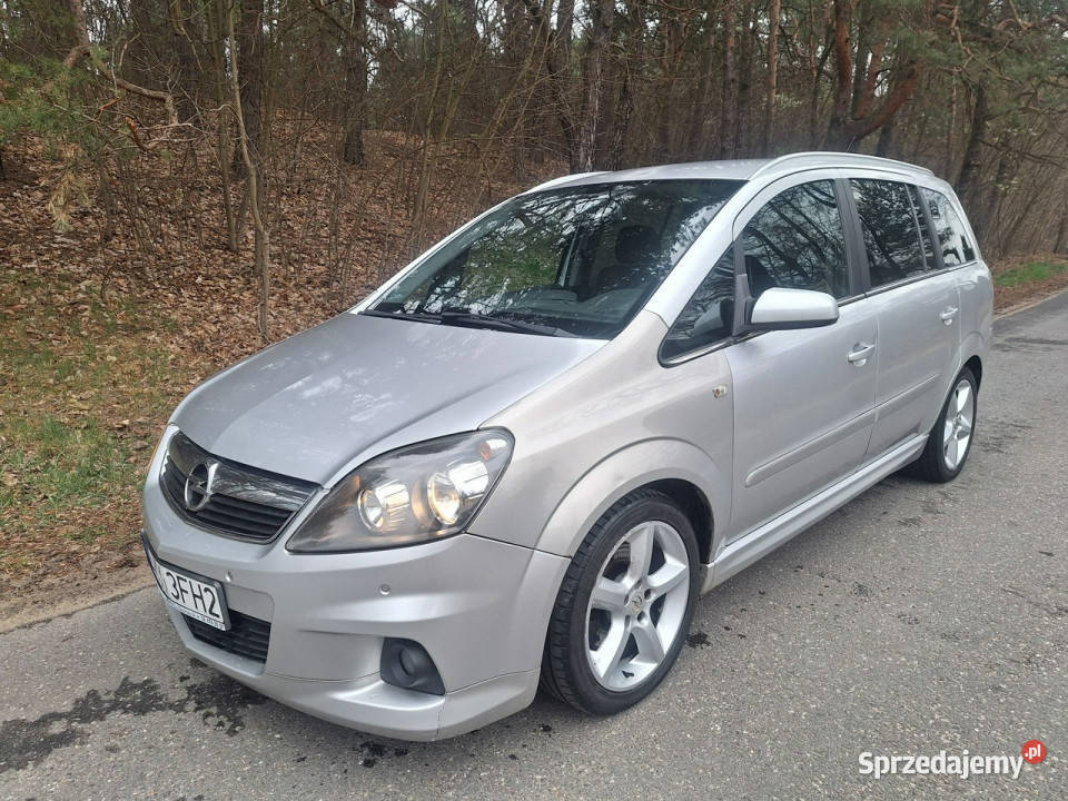 Opel Zafira OPCLine 7 osobowa B 20052011 tempomat Siewierz