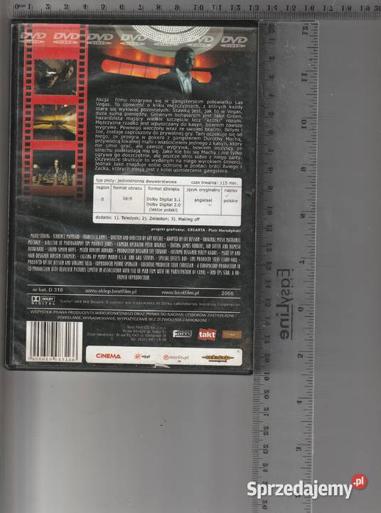 REVOLVER Jason Statham DVD Pruszków