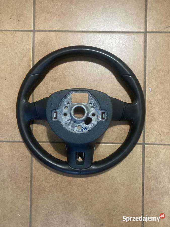 VW GOLF VI KIEROWNICA SKÓRA MULTI 5C0419091AK Pozostałe Rakoniewice