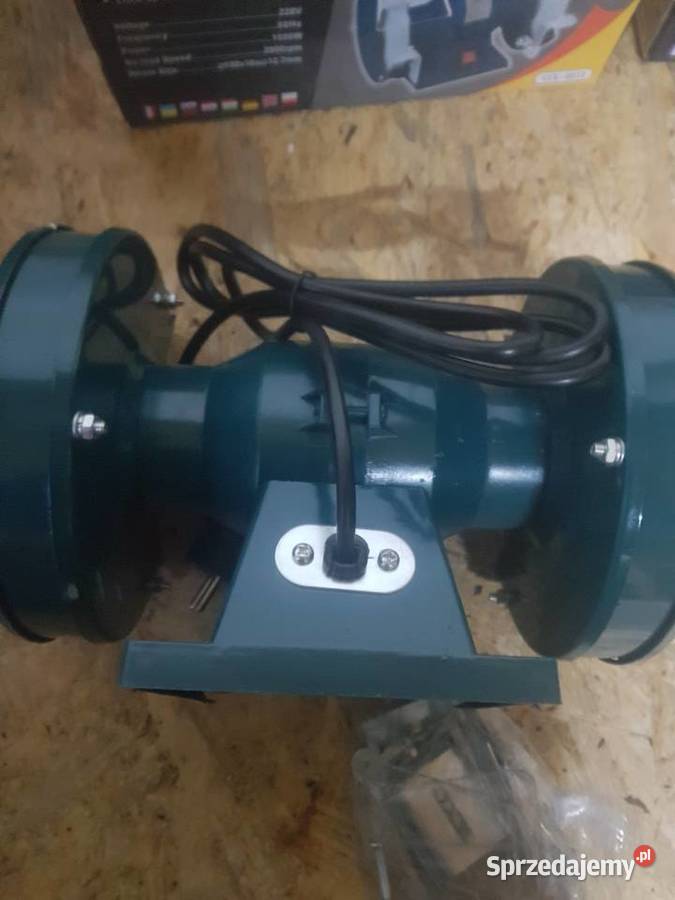 Szlifierka Stołowa Dwa Kamienie 125 mm 1550W Głogowa