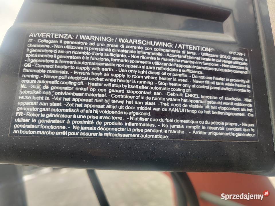 Nagrzewnica Olejowa Promiennik Podczerwieni Nowy Sącz