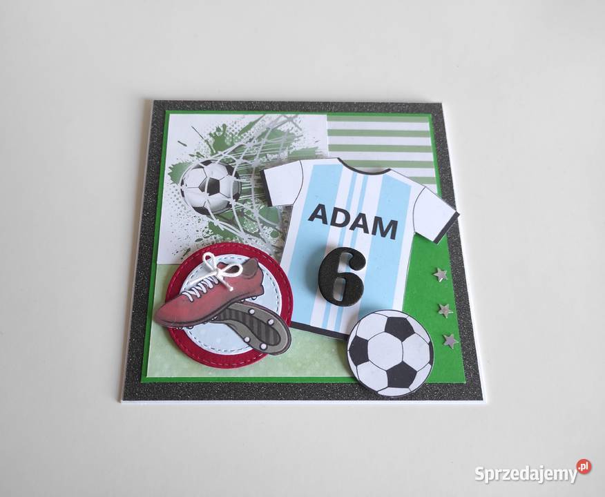 Personalizowana kartka ręcznie robiona na łódzkie Łódź