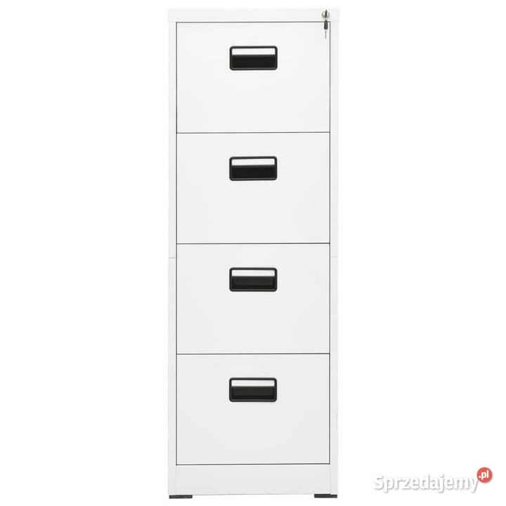 Szafka kartotekowa biała 46x62x133 stalowa sprzedam