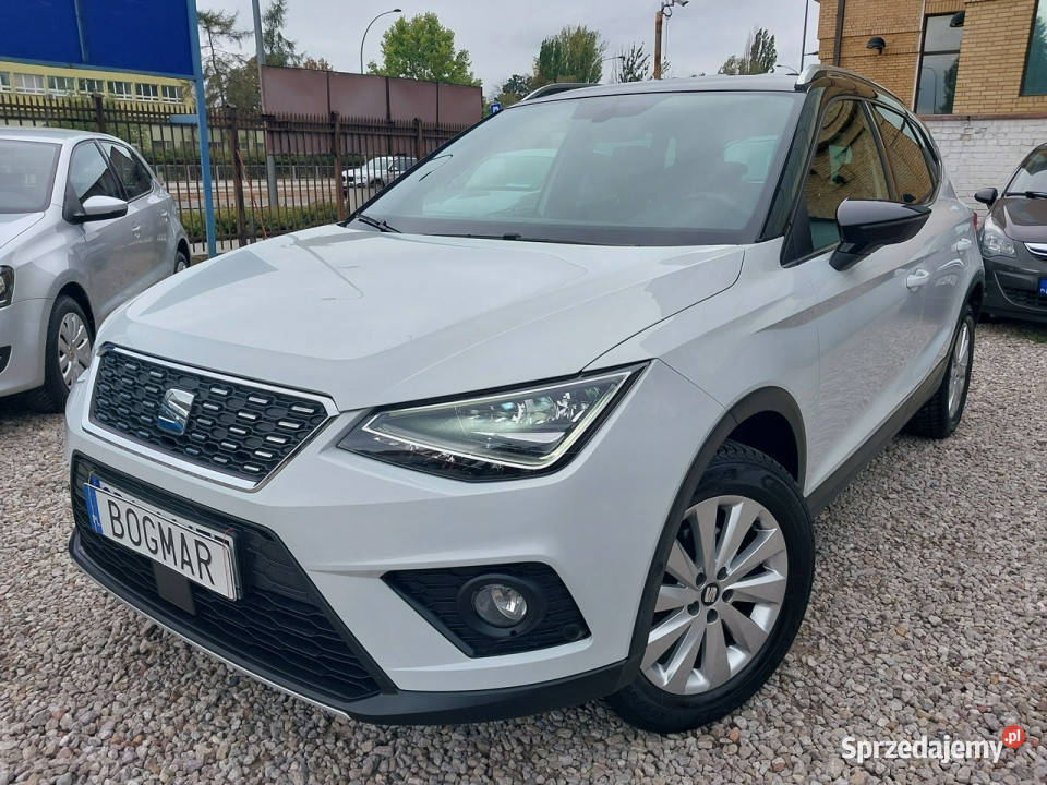 Seat Arona 1819 SALON pierwszy wł biała perła mazowieckie Warszawa