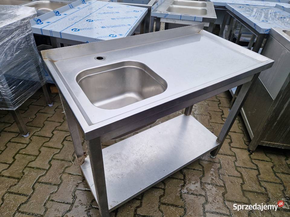 Zlew Gastronomiczny Z Półką 1 Komora 1005085 Ostrów Wielkopolski