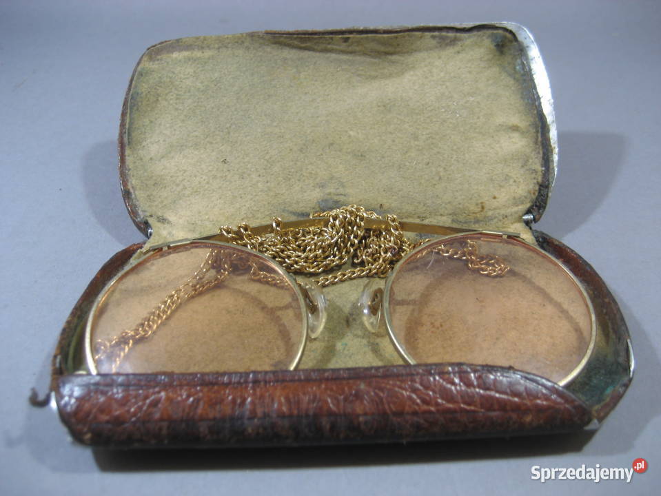 Stare Okulary Binokle Warszawa sprzedam