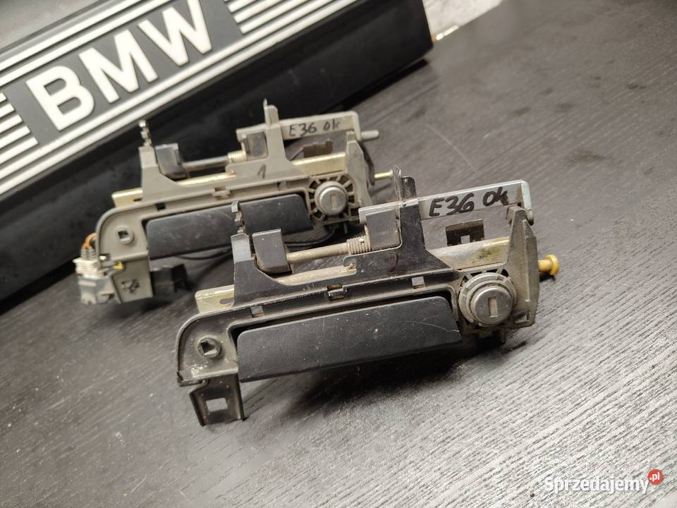 Bmw e36 klamka zewnętrzna lewa oryginał Klamki łódzkie Aleksandrów Łódzki