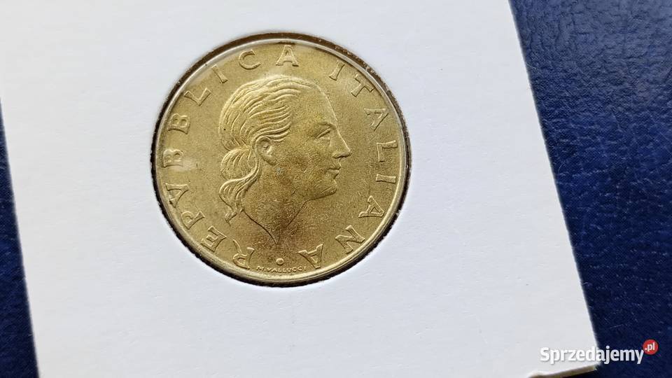 Stare monety 200 lir 1994 Włochy podkarpackie Lesko