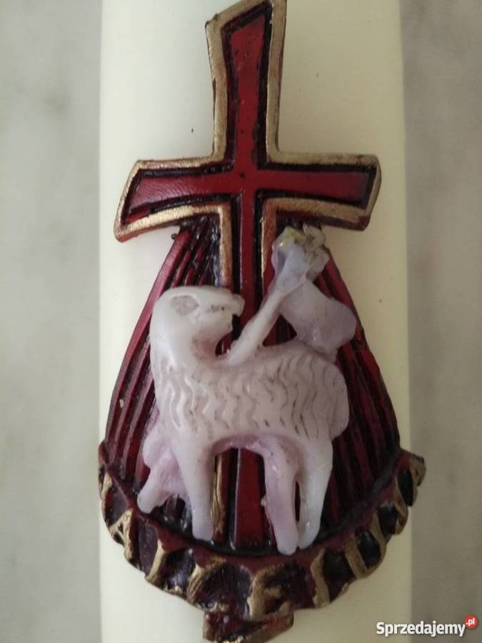 Świeca wielkanocna 1984 Gorlice sprzedam