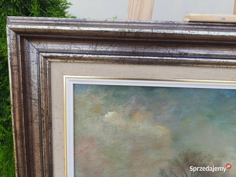 obraz sygnowany Wyposażenie wnętrz Mielnica Duża