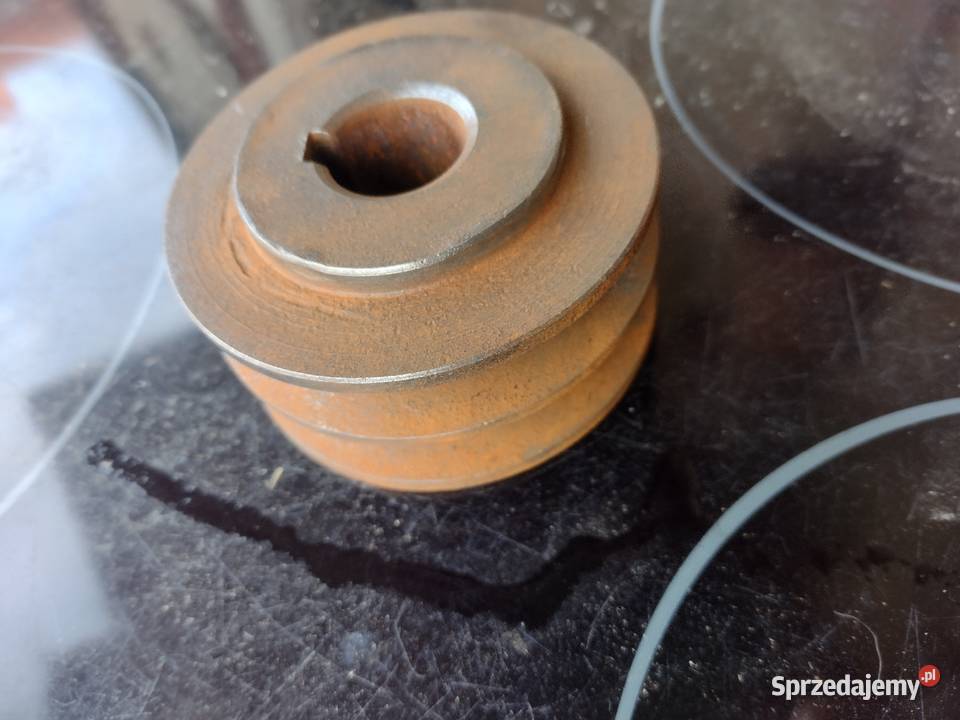 Koło pasowe 2x15 oś 25 mm Leśna