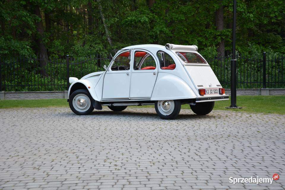 Citroen 2CV do ślubu STARACHOWICE