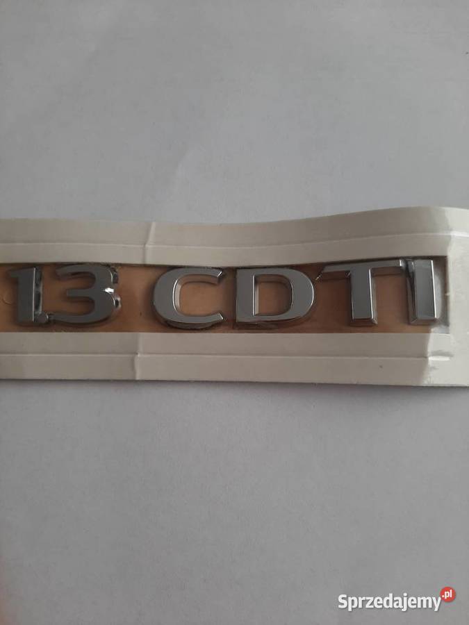 EMBLEMAT NAPISZNACZEK 13 CDTI 93188812 Świechocin