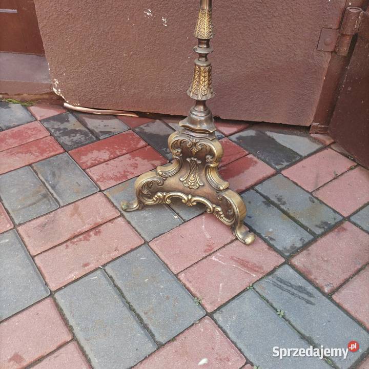 Lampa mosiężna 150 wysoka Nowy Tomyśl