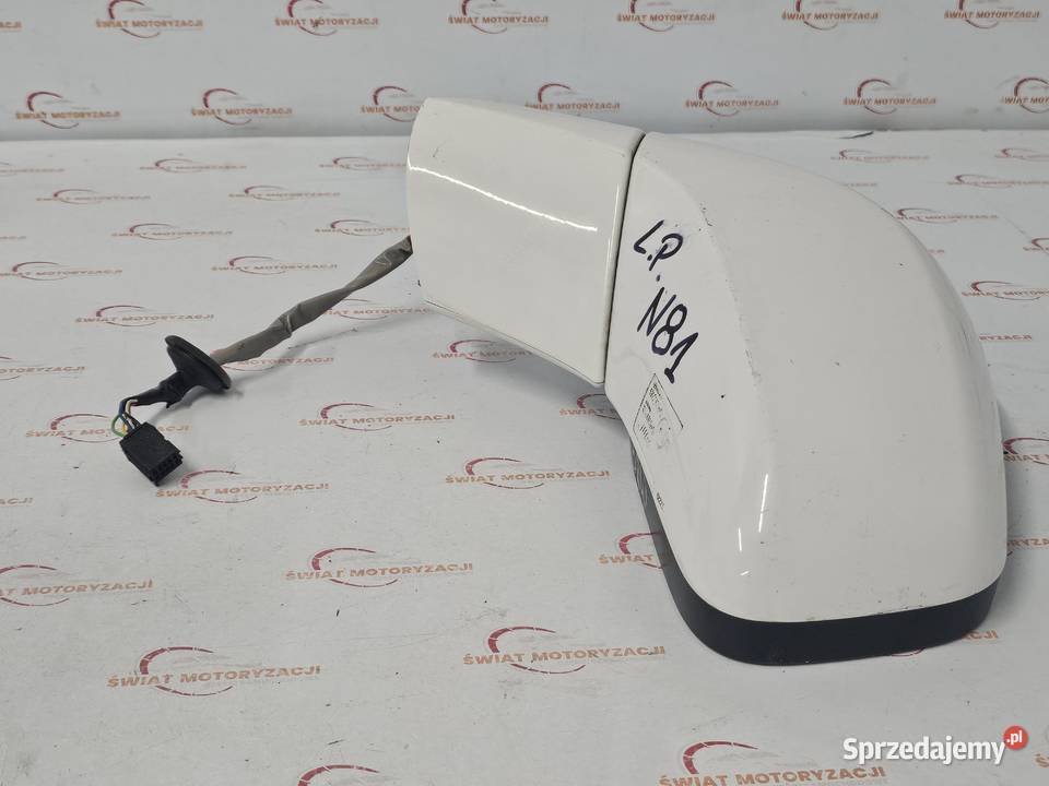 MOKKA A 18r Lusterko lewe 7pin białe anglik