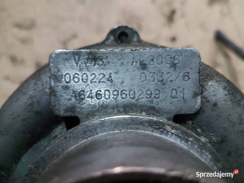 MERCEDES VITO 639 22CDI TURBOSPREZARKA sprzedam