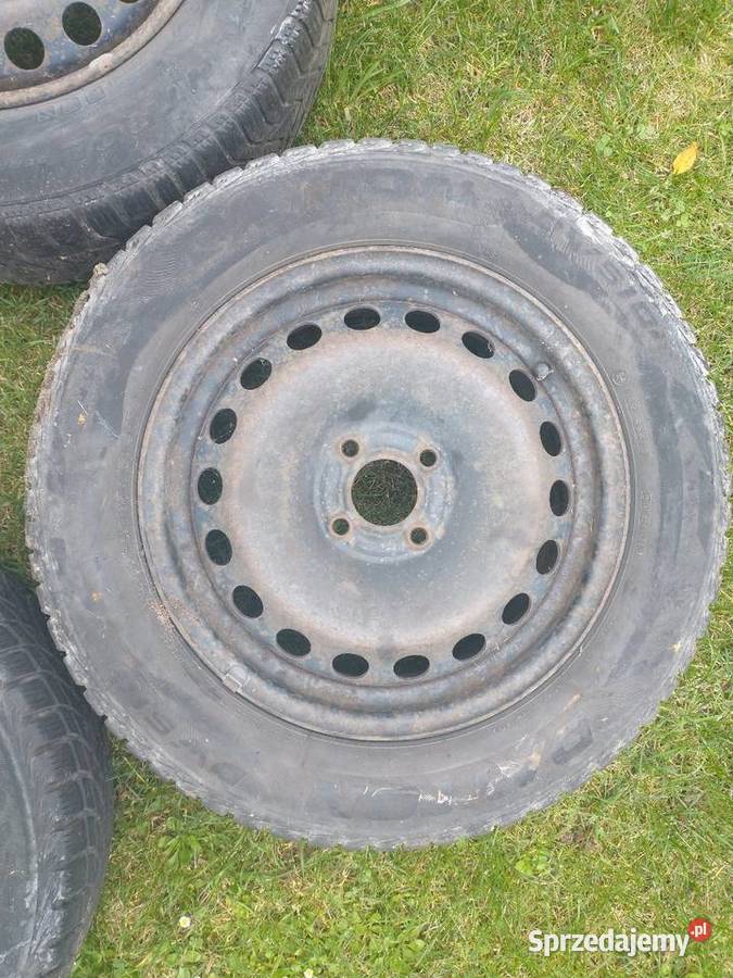 Koła 15 4x100 felgi stalowe opony zimowe śląskie Jaworzno