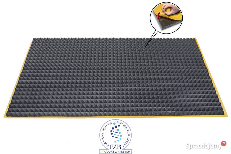 Piramida PiankaAkustycznaPanele akustyczne mata Łąki